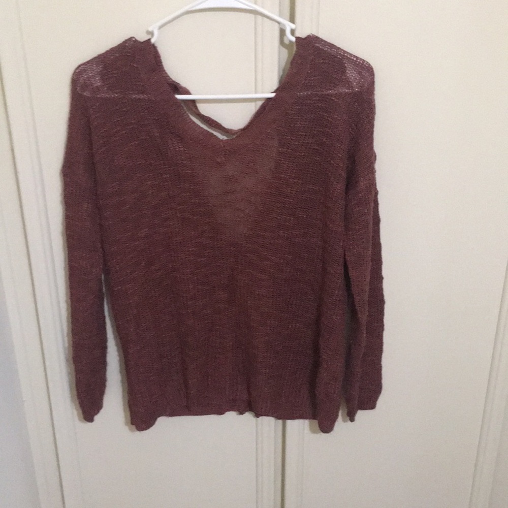 Maroon Sweater